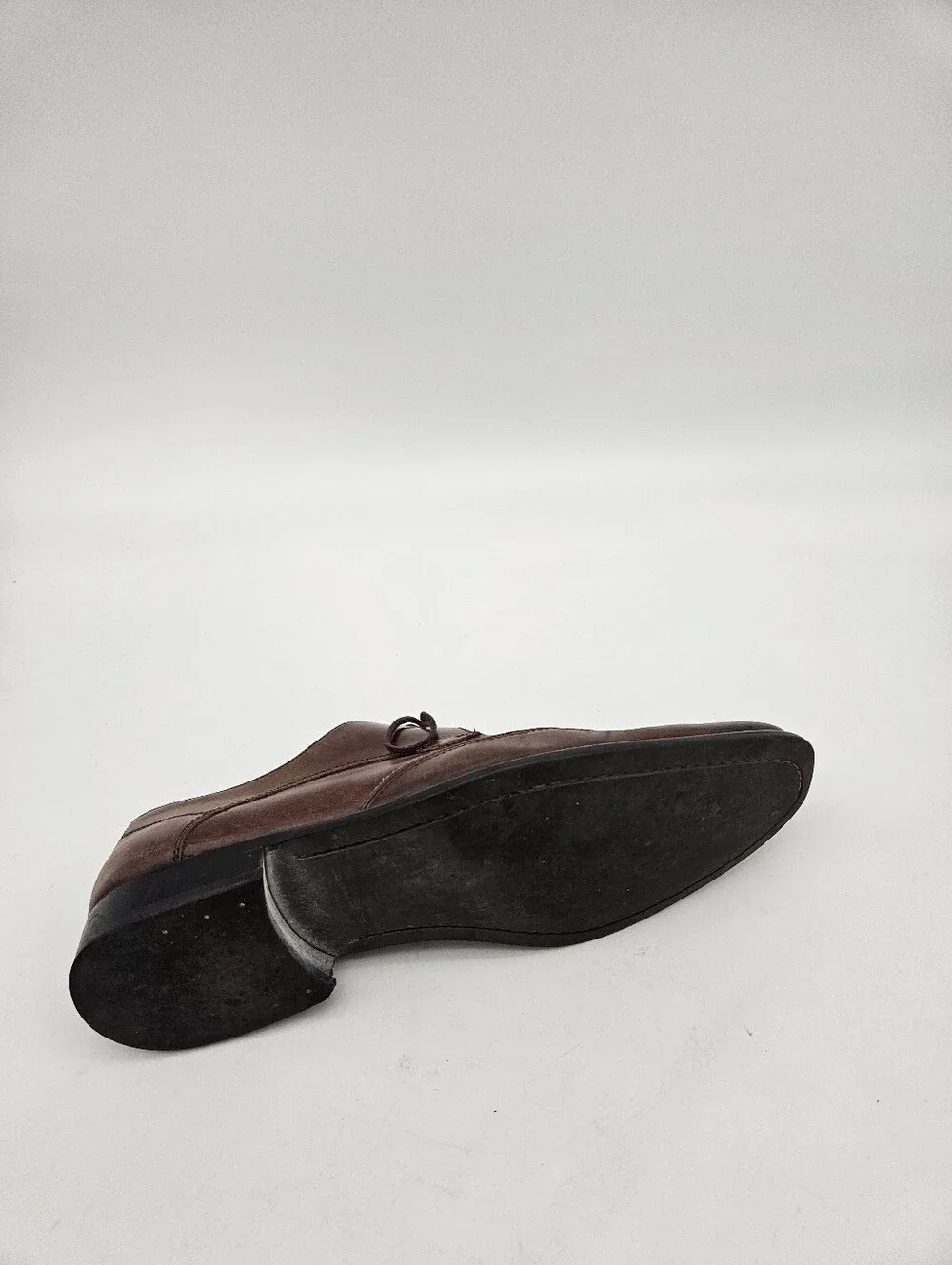 John Varvatos USA Wingtip Derby Mens Size 10M Brown Leather Dress Shoes